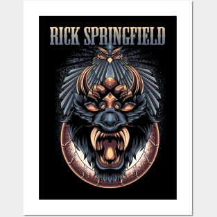 RICK SPRINGFIELD BAND Posters and Art